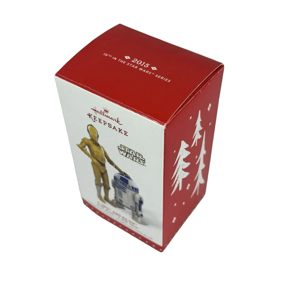 Hallmark Keepsake C-3PO and R2-D2 Star Wars A New Hope QX9219
